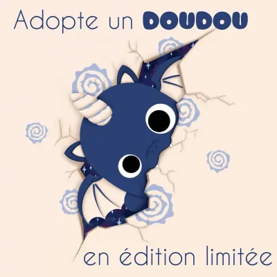 Doudous faits main en France en édition limitée – Blue Dragorn Studio