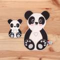 Faites confiance à notre grand doudou d'aide à la séparation Noah le Panda et son petit pour rendre les moments de séparation moins difficiles pour votre enfant.
