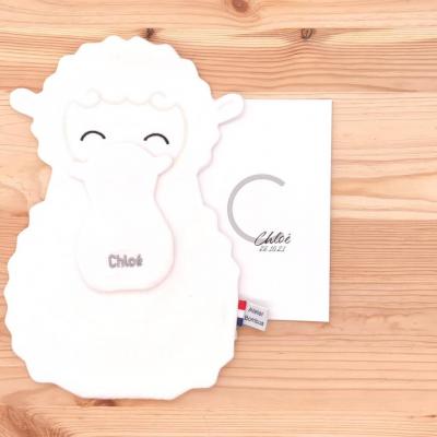 Découvrez la personnalisation complète de notre doudou avec la couleur de naissance unique de Chloé – 26.10.21  – Atelier Bombus