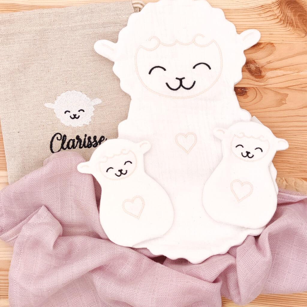 Le doudou sur mesure de Clarisse SM2254 Atelier Bombus