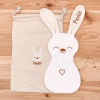 La grande pochette et le doudou Paulin le Lapin