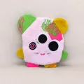 Doudou collector Grizzle debout - doudou monstre fait main Blue Dragorn pour bébé