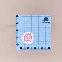 Sticker spirale rose, œil magique de Grizzle