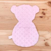 La face minky du doudou sensoriel est douce comme de la soie, offrant une sensation de confort à votre bébé tout en stimulant ses sens.