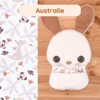 Le doudou odeur de Maman Gabin le Lapin et son coussinet Australie