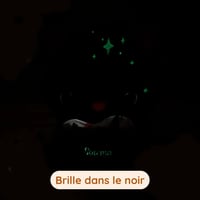 Le doudou Bee Doux Salema le Chat brille dans le noir