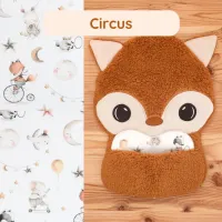 Le doudou Bee Doux César le Renard, le doudou Maman bébé qui porte l'odeur maternelle pour des nuits paisibles