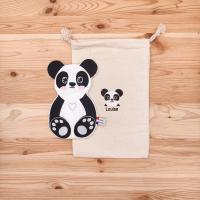 La grande pochette et le doudou Noah le Panda