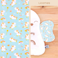 Envolez-vous vers un monde enchanté avec les ailes licornes de Bee Boo ! Les licornes et les arc-en-ciel apporteront une touche magique à votre doudou.