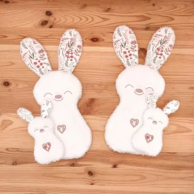 Famille Florine la Lapine