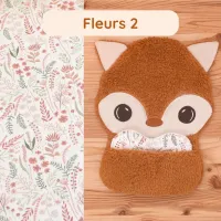 Apaisement imminent avec César le renard et son coussinet Fleurs 2 qui porte votre odeur