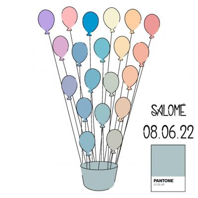Découvrez comment nous créons la couleur de naissance unique de Salomé – 08.06.22 – Atelier Bombus
