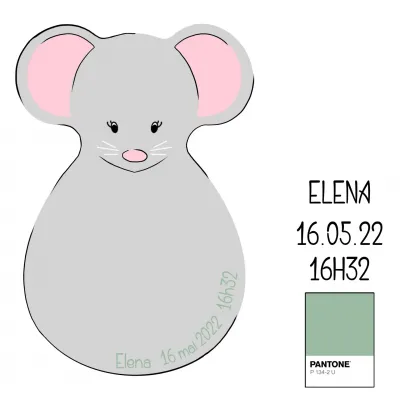 Découvrez le motif choisi pour la couleur de naissance de Elena - 16.05.22 – Atelier Bombus