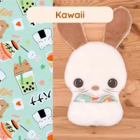 Une petit touche Kawaii pour ce doudou odeur de Maman Gabin le Lapin