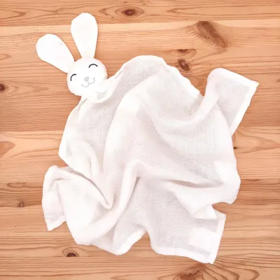 Le doudou lange Lapin - Atelier Bombus