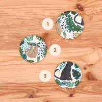 Les différents modèles des miroirs motif Jungle