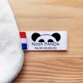 Étiquettes nominatives pour doudous -  Panda
