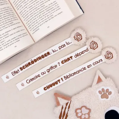 Les marque-pages Patsy pour ronronner de plaisir