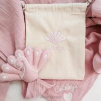 Pochette Brodée Personnalisée Sur Mesure - Atelier Bombus