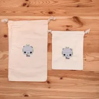 Les pochettes à l'image de notre doudou Tibo le Robot